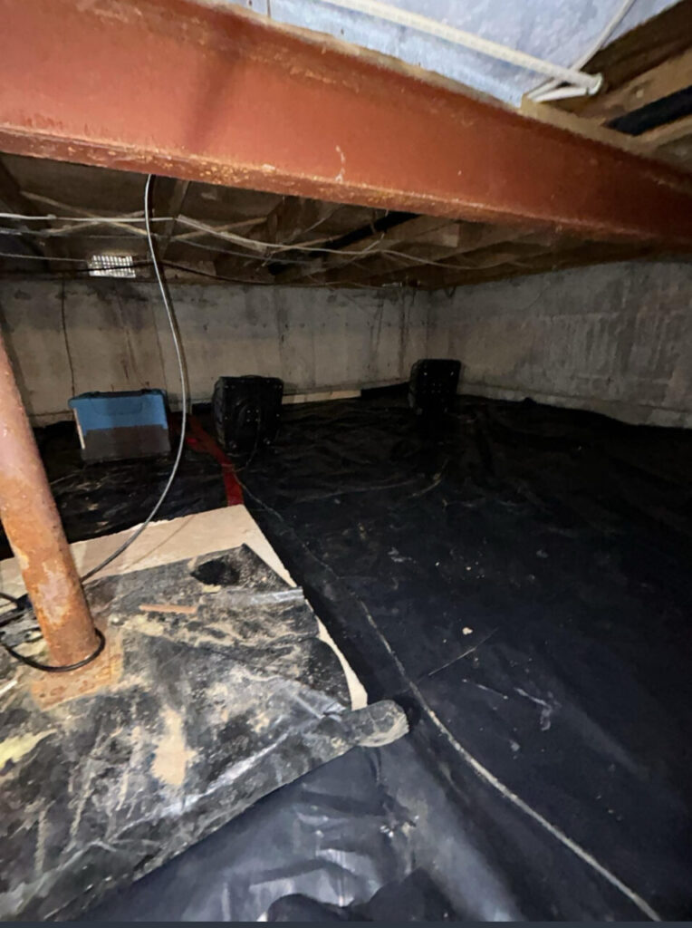 Water Heater Flooded Crawlspace Restoration in Thornton, CO